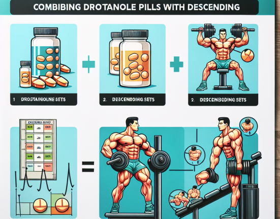 Cómo combinar Drostanolone pastillas con series descendentes
