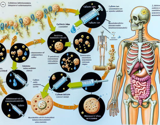Cómo afecta Agua bacteriostática para inyección al metabolismo del calcio