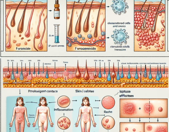 Cómo reacciona la piel al contacto prolongado con Furosemid