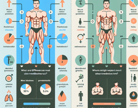 Qué diferencias esperar entre hombres y mujeres con Acetato de trenbolona