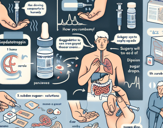 Cómo evitar bajones de azúcar usando Gonadotropina