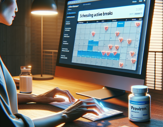 Cómo programar descansos activos mientras usas Proviron