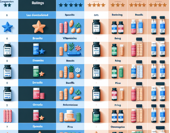 Diferencias de resultados entre marcas de Vitamines