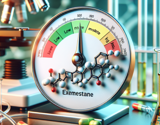 Exemestane y niveles de estrógeno