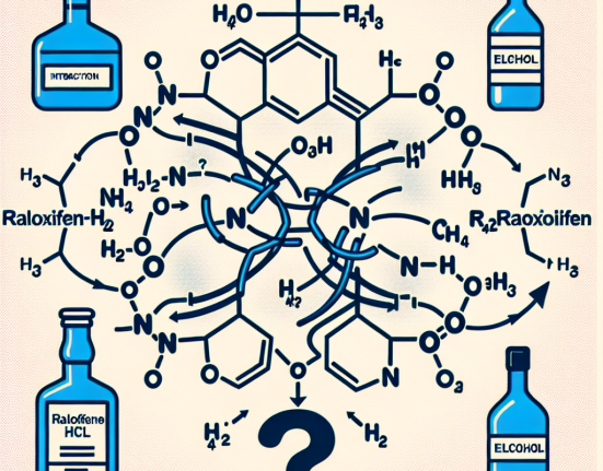 Qué ocurre al mezclar Raloxifen-HCl con alcohol