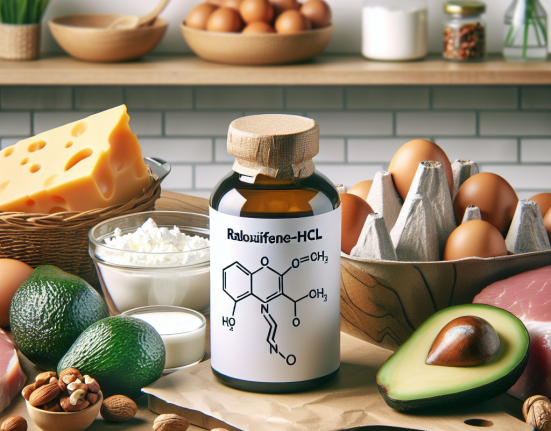 Uso de Raloxifen-HCl con dieta cetogénica