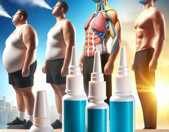 Aerosoles nasales y cambios en la composición corporal